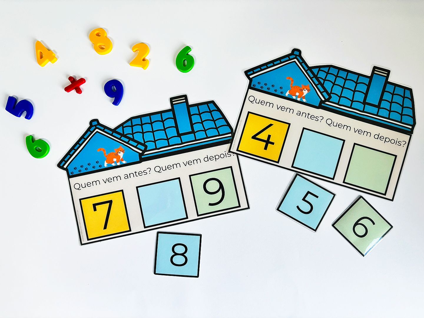 Fichas de Matemática – Antecessor e Sucessor - Imagem 4