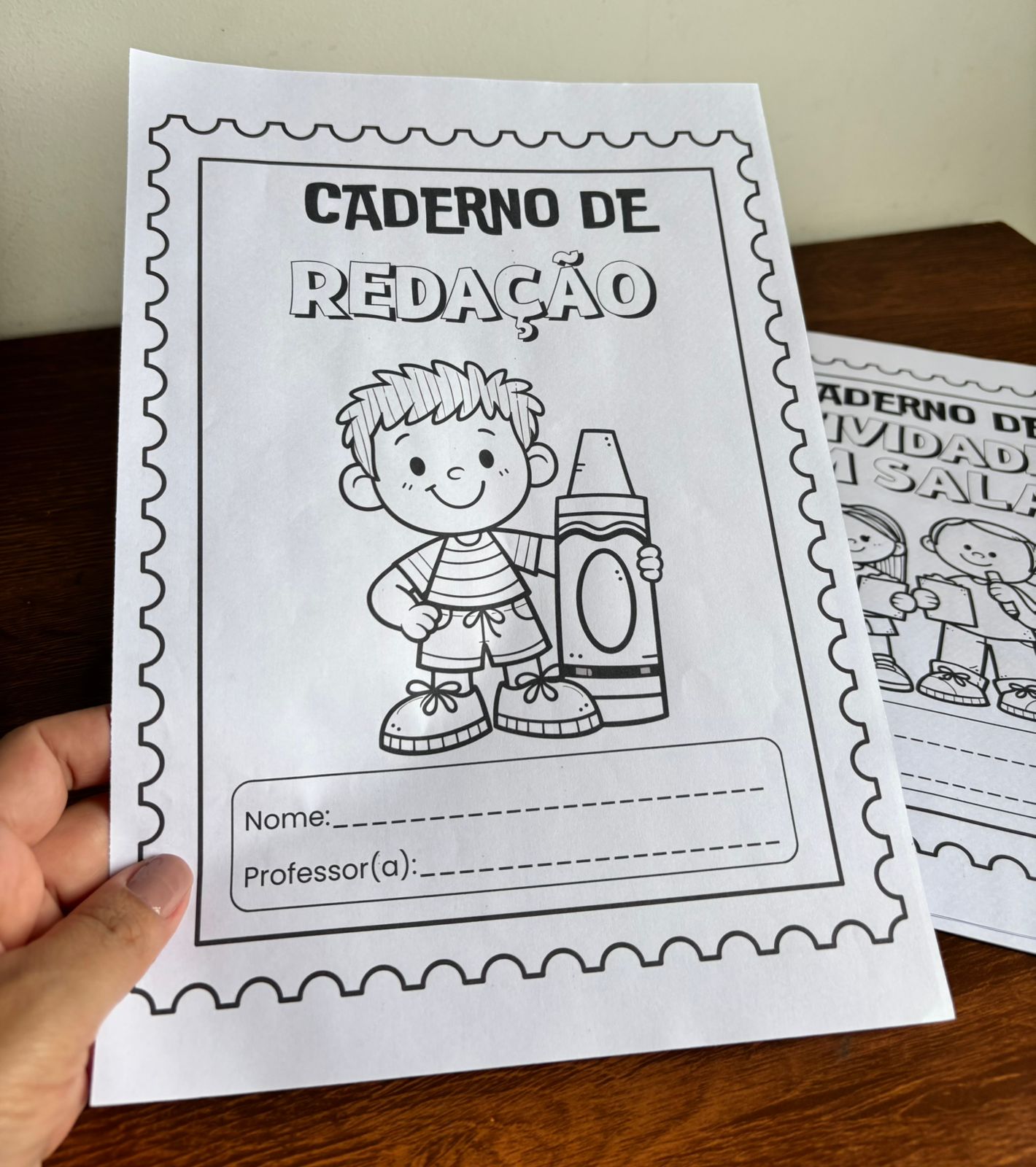 Capas de Caderno Infantil – Arquivo Digital - Imagem 4