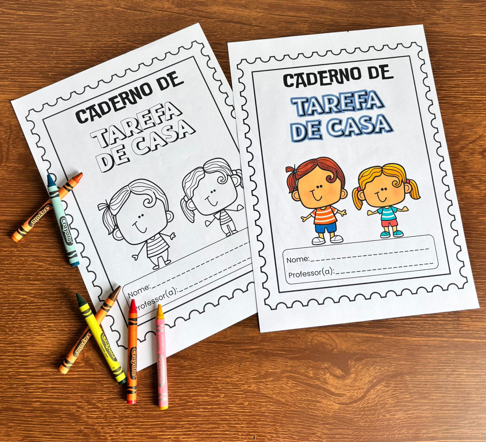 Capas de Caderno Infantil – Arquivo Digital - Imagem 3