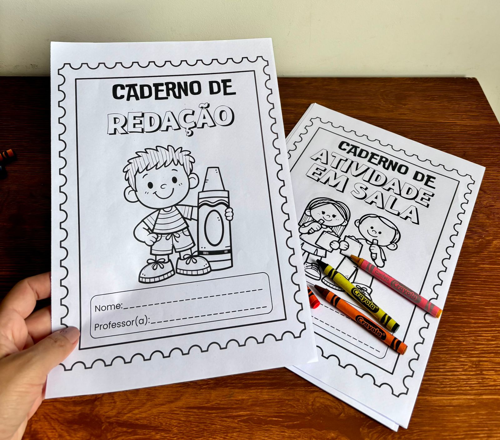 Capas de Caderno Infantil – Arquivo Digital - Imagem 2